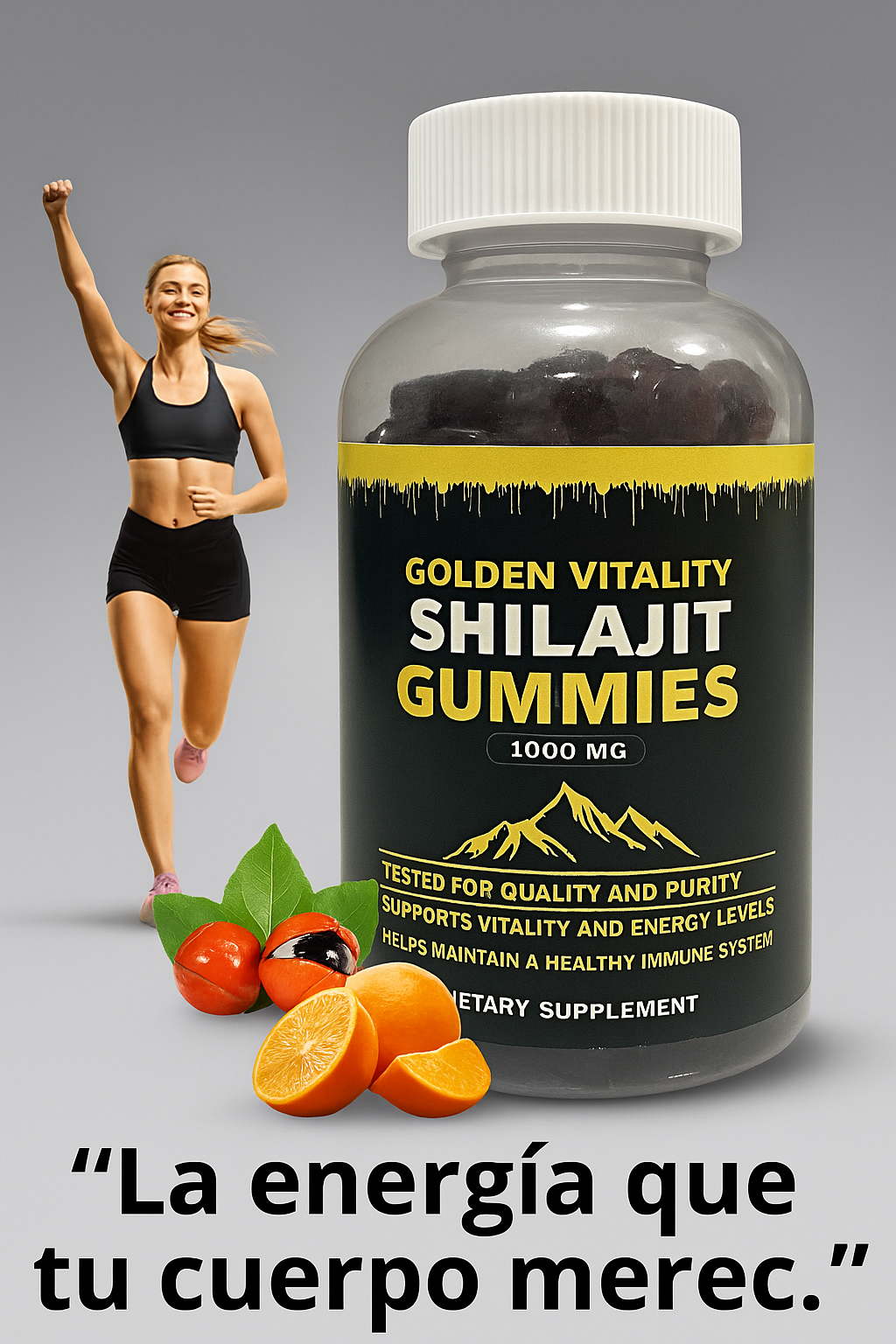 SHILAJIT GUMMIES  🔥 Tu impulso diario de poder natural   🔥