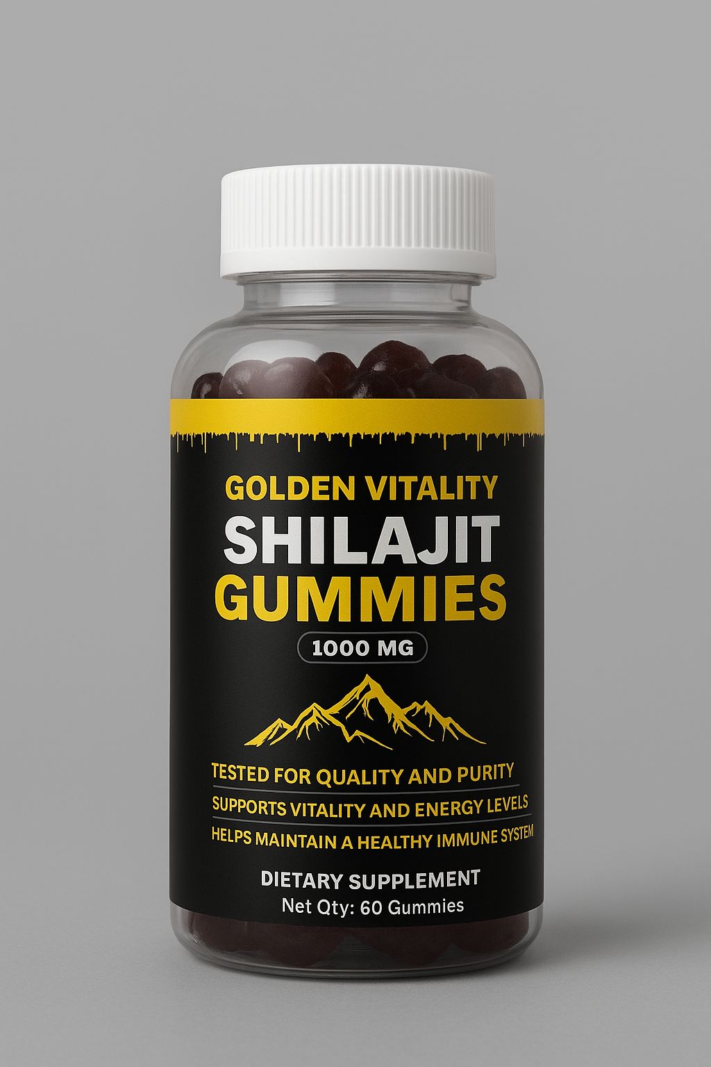 SHILAJIT GUMMIES  🔥 Tu impulso diario de poder natural   🔥